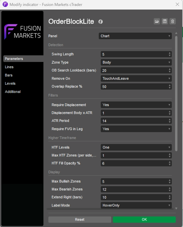 Trading product for OrderBlockLite 指标 Order Block, image 2