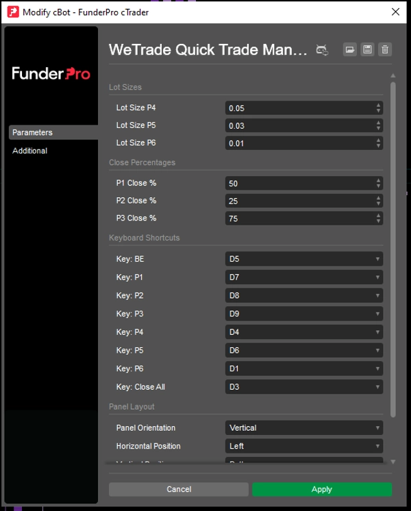 "WeTrade Quick Trade Manager" uploaded image
