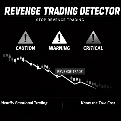 Logotipo de "Revenge Trading Detector"
