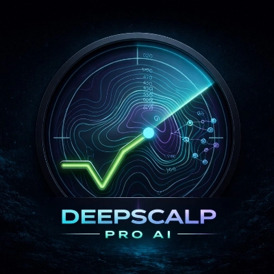 "DeepScalp Pro Ai" logo