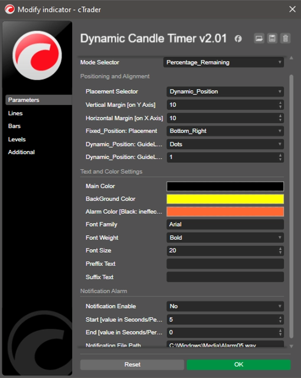 Image mise en ligne de "Dynamic Candle Timer v1.5 2025"
