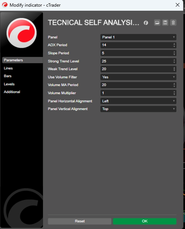 "Technical self-analysis Pro" uploaded image