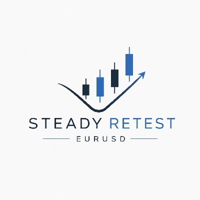"Steady Retest EURUSD" โลโก้