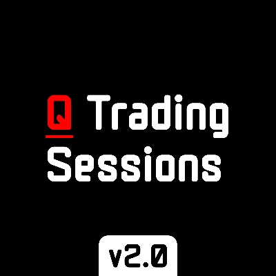 "Q Trading Sessions" 로고