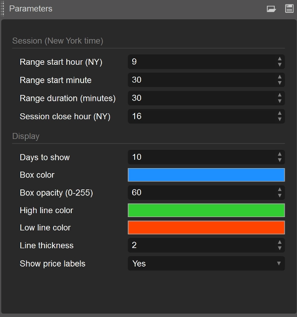 Trading product for IM_NYOpenRangeBox Indicator Breaker Block Key Levels, image 3