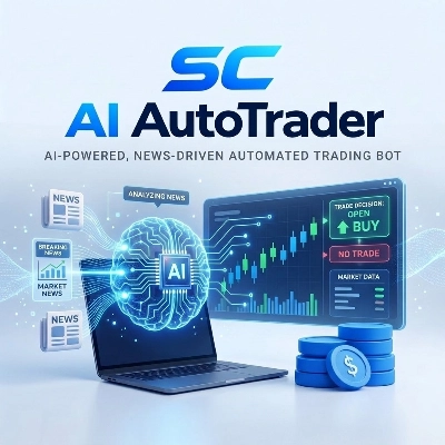 "SC AI AutoTrader" logo