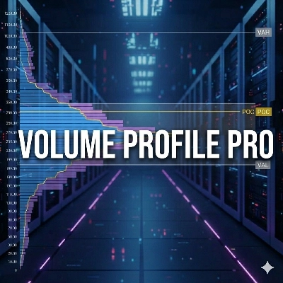 "Volume Profile Pro v1.0" logo