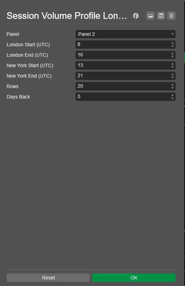 Trading product for Session Volume Profile London NY インジケーター Key Levels Volume, image 3