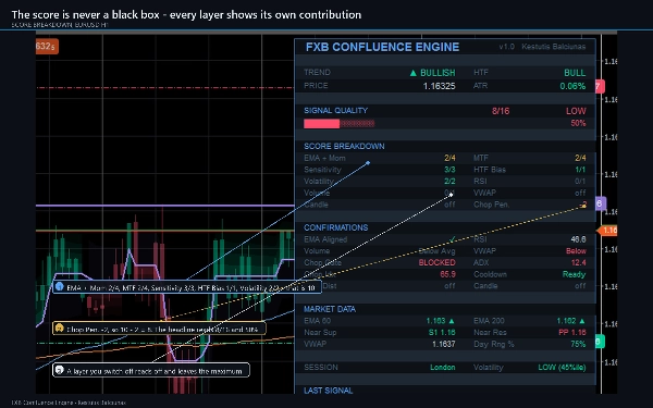 Trading product for FXB Confluence Engine Индикатор ADX EMA, image 11