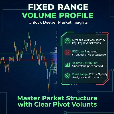 "Fixed Range Volume Profile" logo