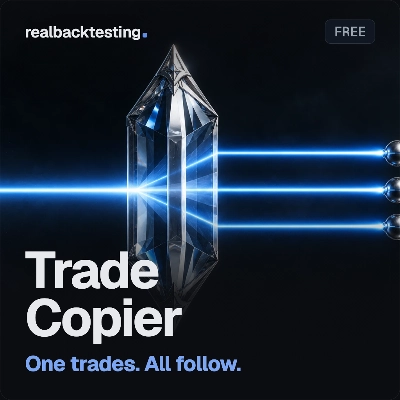 Logo de "realbacktesting Tools Trade Copier Free"