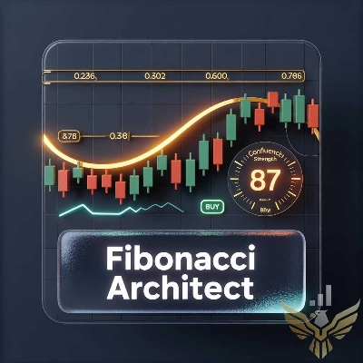 Logo "FIBONACCI ARCHITECT BOT"
