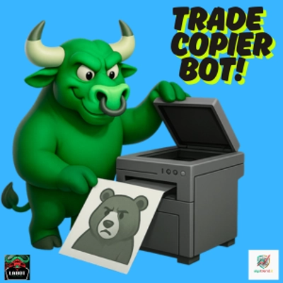 "TradeCopierBot" logo