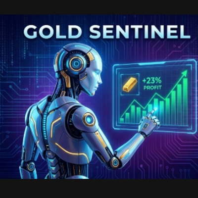 "Gold_Sentinel_Pro" 로고