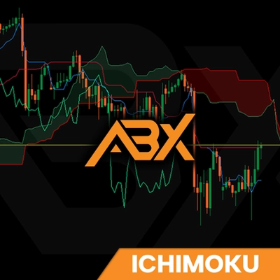 "Ichimoku Kinko Hyo Martingale (Made with AlgoBuilderX)" logo