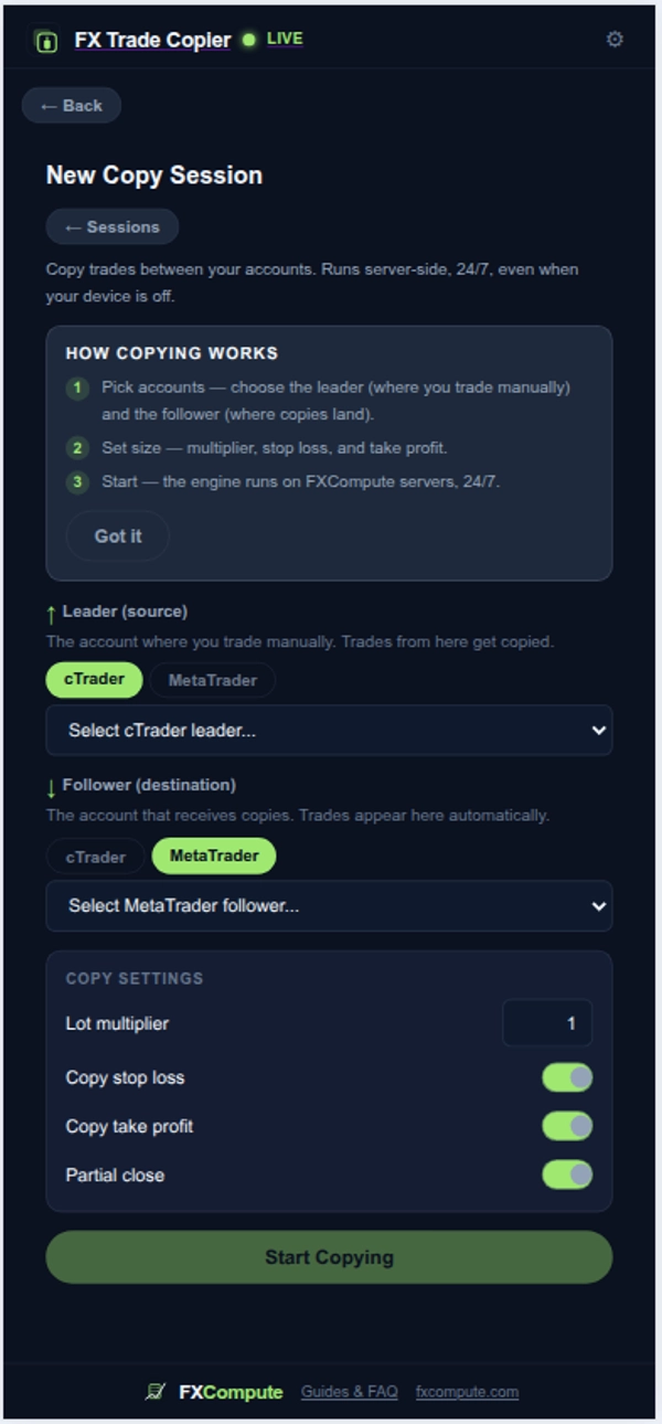 Trading product for FXCompute Trade Copier Multi-platform plugin No Overtrading One-click Trading, image 8