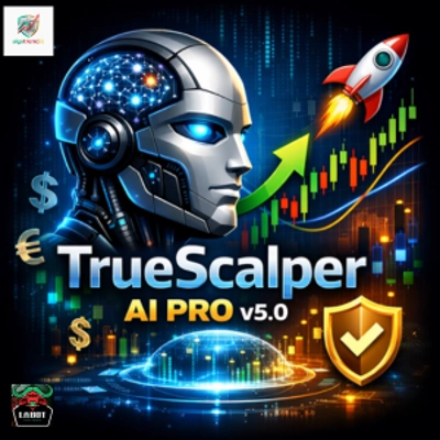 Logo de "True Scalper Ai v4.0"