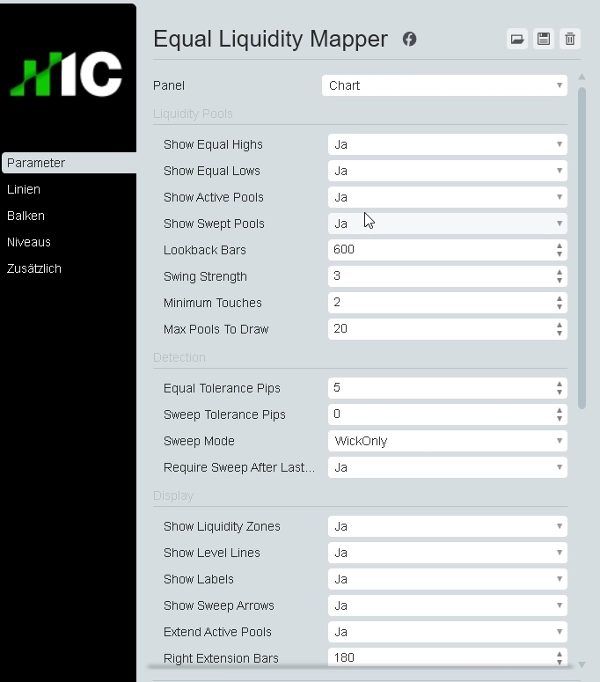 Trading product for Equal Liquidity Mapper Indicator Key Levels MSS, image 2