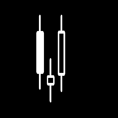 "Morning Star On Chart" logo