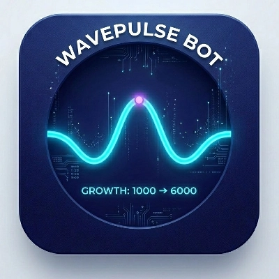 "Wave Pulse  Bot" logo