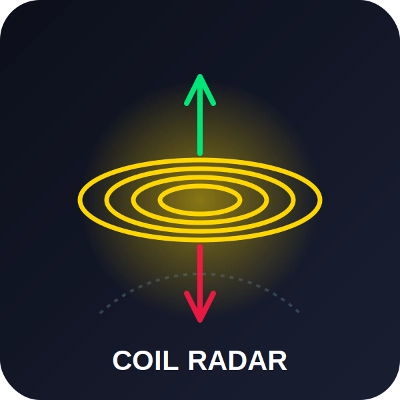 شعار "Coil Radar"