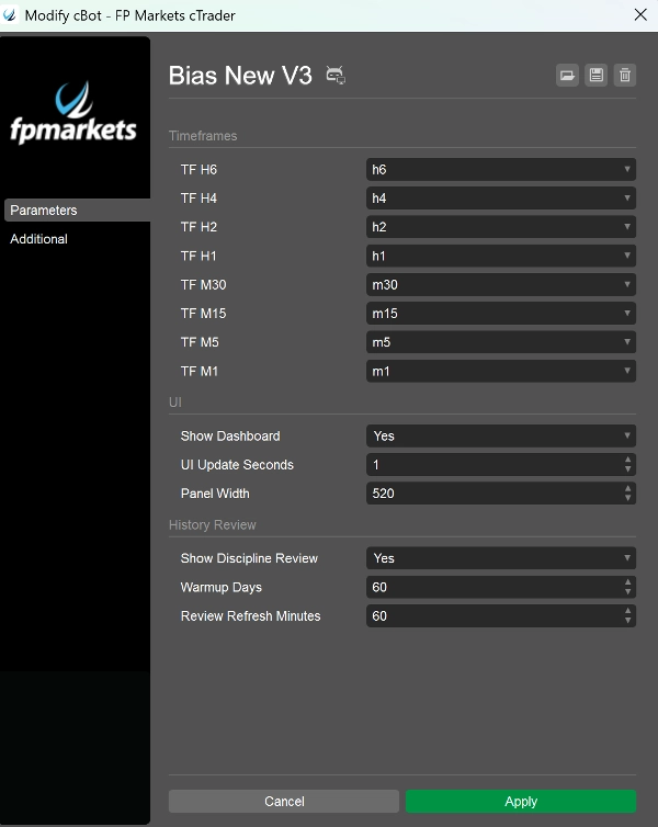 Trading product for Bias New V3 cBot Signal Indices, image 4