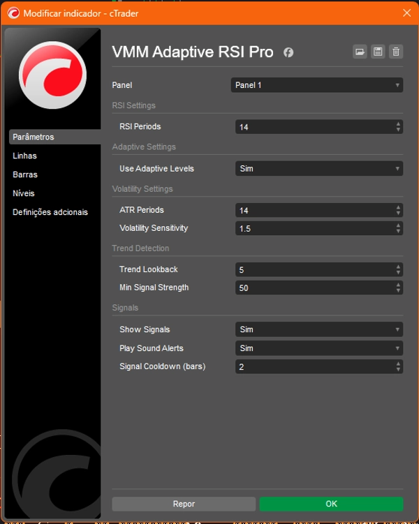 "VMM Adaptive RSI Pro" uploaded image