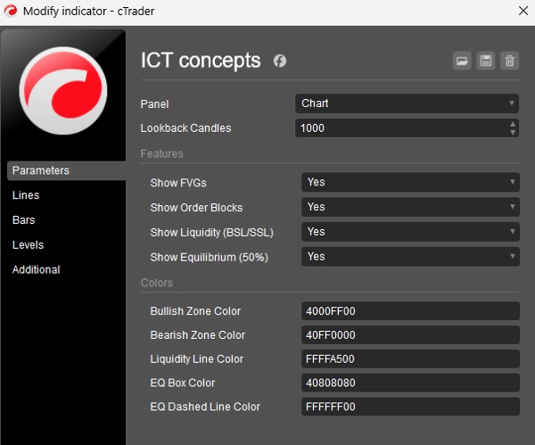 Trading product for ICT concepts Chỉ báo Premium/Discount  Fair Value Gap, image 2
