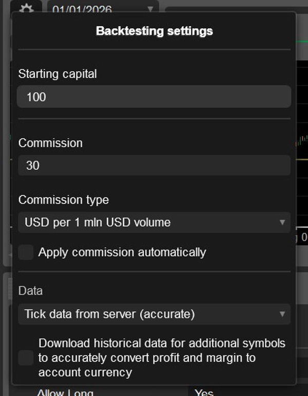 Trading product for London Session Breakout Pro cBot Forex Breakout, image 2