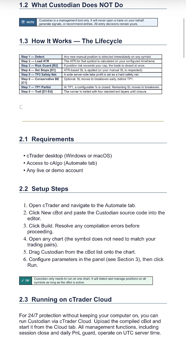 Trading product for Custodian cBot Partial Close Stop Loss (SL) Manager, image 4