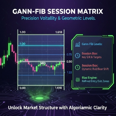"Gann-Fib Session Matrix" logo