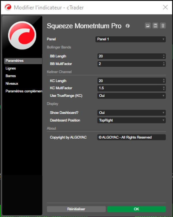 Trading product for Squeeze Mometntum Pro Indikator Bollinger Bands Keltner Channels, image 5