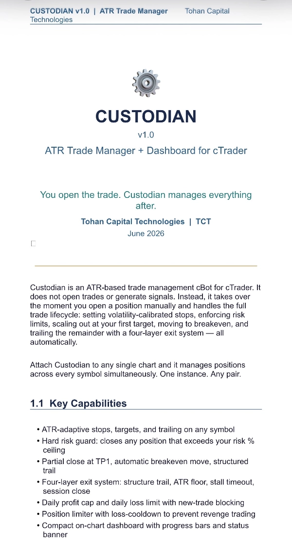 Trading product for Custodian cBot Partial Close Stop Loss (SL) Manager, image 3