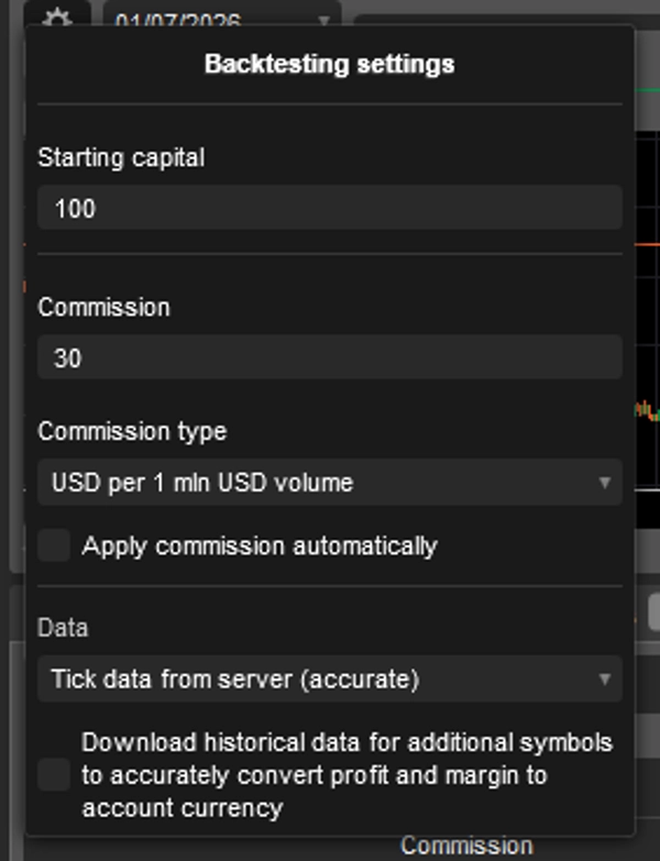 Trading product for Alpha Confluence Pro cBot Position Sizer ADX, image 3
