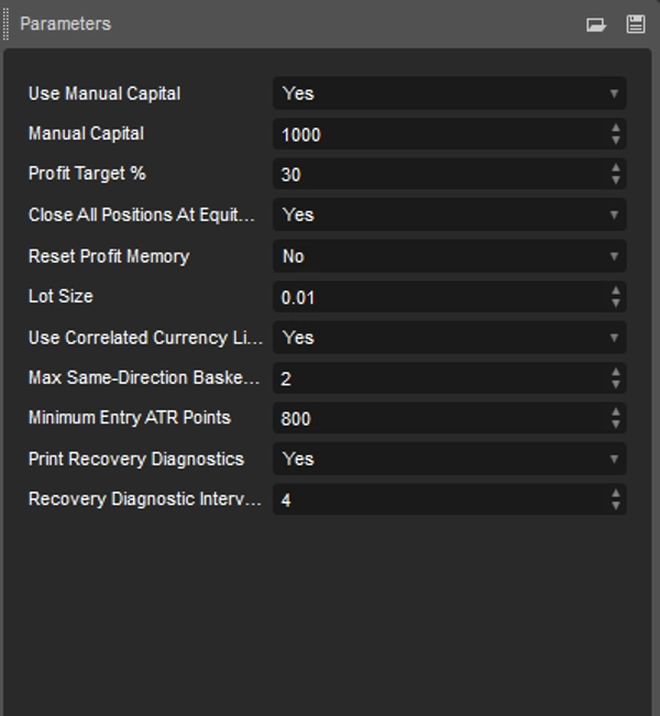 Trading product for OA Helix v1.0.0 cBot Partial Close BOS, image 2