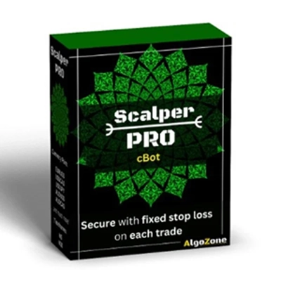 "AlgoZone Scalper PRO cBot" logo