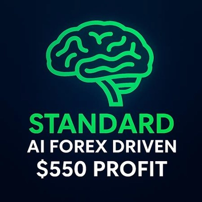 شعار "Ai Forex Driven Standard"