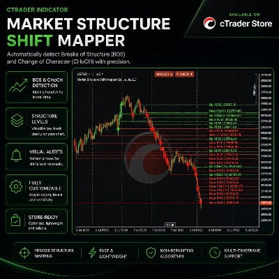 "Market Structure Shift Mapper" logo