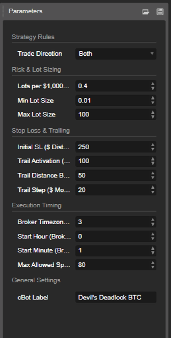 Trading product for Devils DeadLock BT3 cBot Consistent Returns No Overtrading, image 2