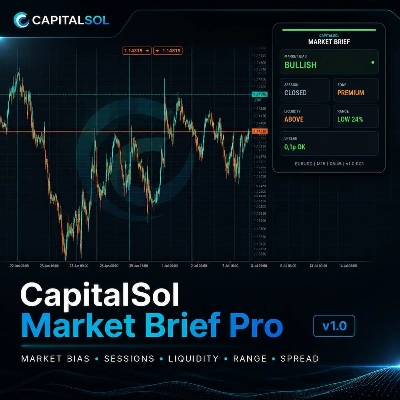 Logótipo de "CapitalSol Market Brief Pro V10"