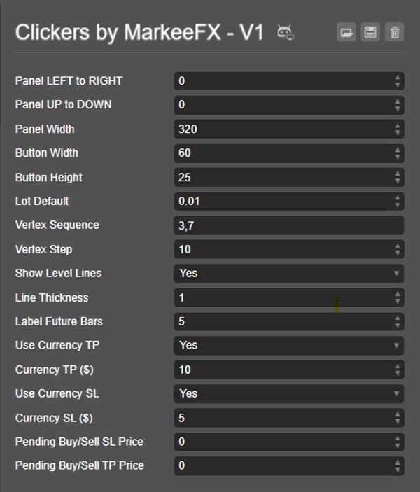 Trading product for Clickers Pro v1 cBot One-click Trading Key Levels, image 2