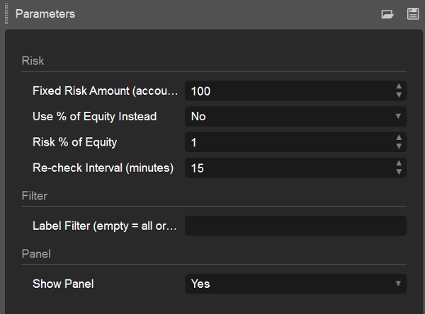 Trading product for Fixed Risk Adjuster cBot Prop Forex, image 5