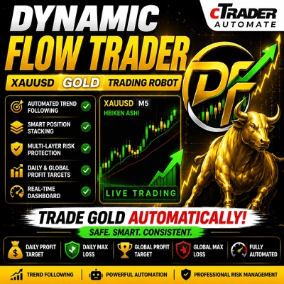 "Dynamic Flow Trader" logo