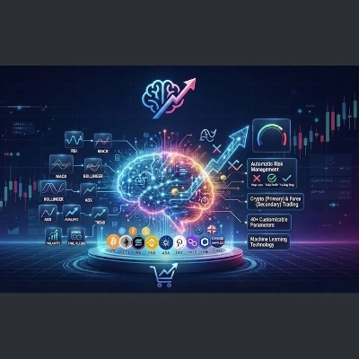 "ALGOS ONE BOT CRYPTO" logo