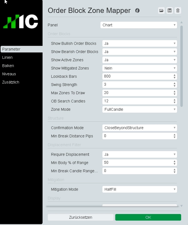 Trading product for Order Block Zone Mapper Indicator Key Levels BOS, image 3