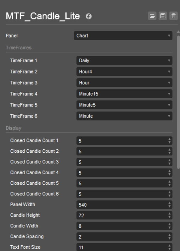 Trading product for MtfCandleLite Indicator Support & Resistance, image 3