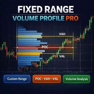 "Fixed Range Volume Profile - FRVP" logo