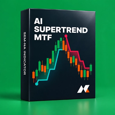 「AI Supertrend MTF」ロゴ