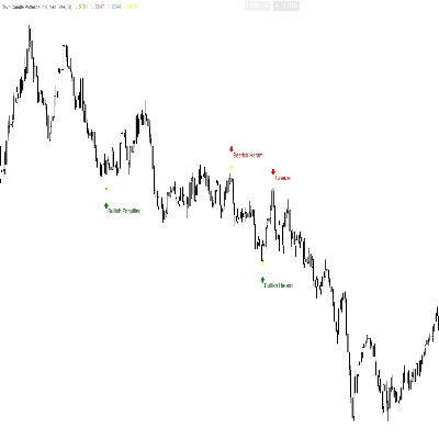 "Two Candle Patterns " 로고