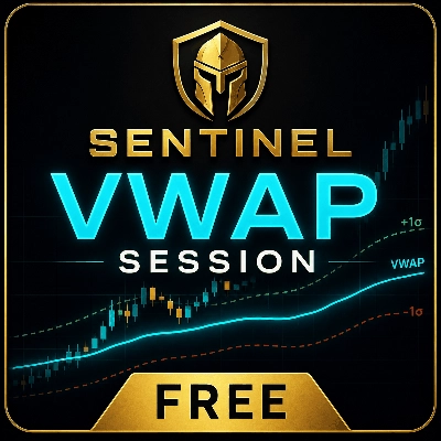 "Sentinel Session VWAP Free" logo